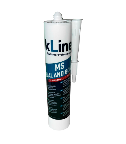 kLine MS Seal and Bond Klebe- & Dichtmasse 290 ml Kartusche Weiß