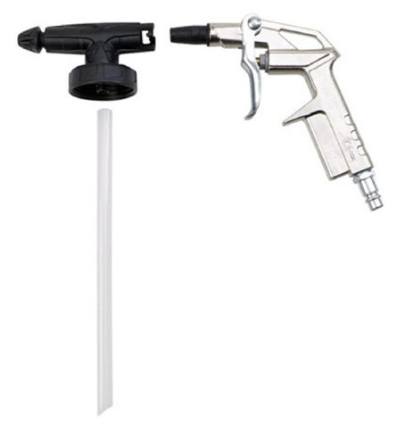 kLine UBS Strukturpistole inkl. 2 Aufsätzen für 1 lt Dosen