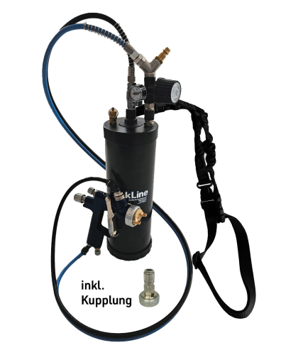 kLine Spray Gun Ergo DUO 1.8 Tank + Pistole mit Düse 1.8 + Kupplung