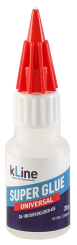 kLine Cyanacrylatkleber Uni 20 g Tube Superkleber Transparent