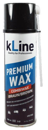 kLine Premium Wax Unterbodenschutz 500 ml Spray Braun