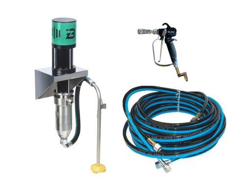 kLine Airlesspumpe 1:30 Wand EX INOX mit 10m Schlauch, Z-Drehteil und Pistole