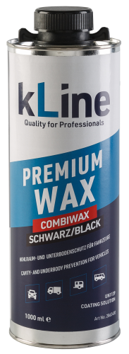 kLine Premium Wax Unterbodenschutz 1 lt Dose Schwarz